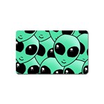 Alien Pattern Magnet (Name Card)