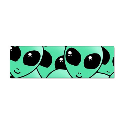 Alien Pattern Sticker Bumper (100 pack) from ArtsNow.com Front