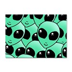 Alien Pattern Sticker A4 (10 pack)