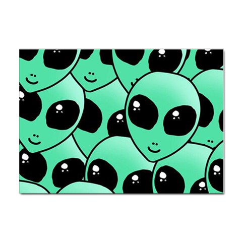 Alien Pattern Sticker A4 (100 pack) from ArtsNow.com Front