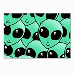 Alien Pattern Postcards 5  x 7  (Pkg of 10)
