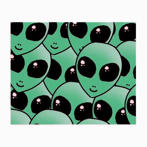 Alien Pattern Small Glasses Cloth from ArtsNow.com Front