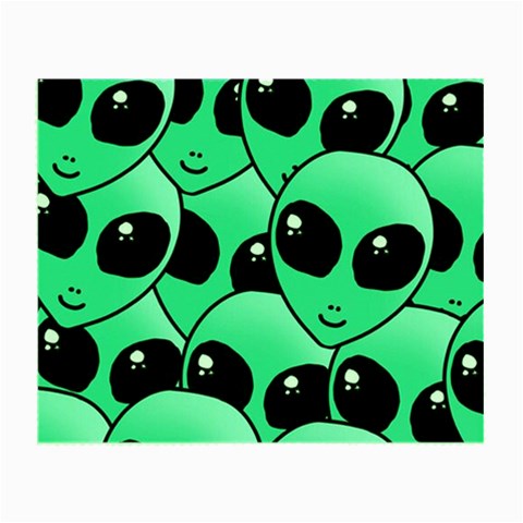 Alien Pattern Small Glasses Cloth from ArtsNow.com Front