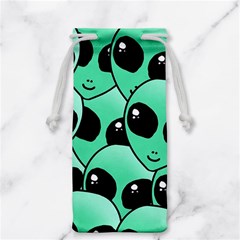 Alien Pattern Jewelry Bag from ArtsNow.com Back