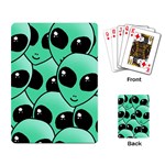 Alien Pattern Playing Cards Single Design