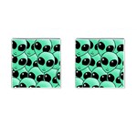 Alien Pattern Cufflinks (Square)