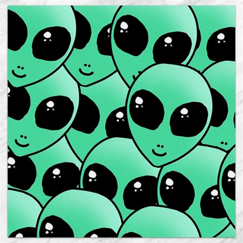 Alien Pattern Canvas 12  x 12  from ArtsNow.com 11.4 x11.56  Canvas - 1