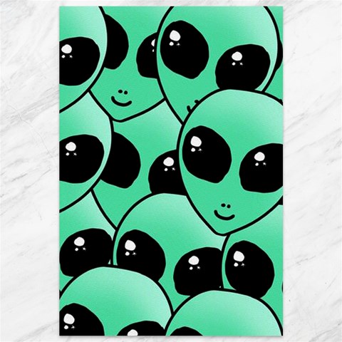 Alien Pattern Canvas 12  x 18  from ArtsNow.com 11.88 x17.36  Canvas - 1