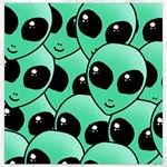 Alien Pattern Canvas 16  x 16 