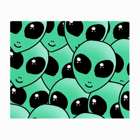 Alien Pattern Small Glasses Cloth (2 Sides) from ArtsNow.com Back
