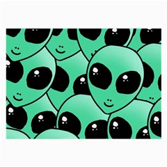 Alien Pattern Large Glasses Cloth (2 Sides) from ArtsNow.com Back