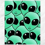 Alien Pattern Canvas 11  x 14 