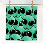 Alien Pattern Face Towel