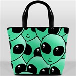 Alien Pattern Bucket Bag