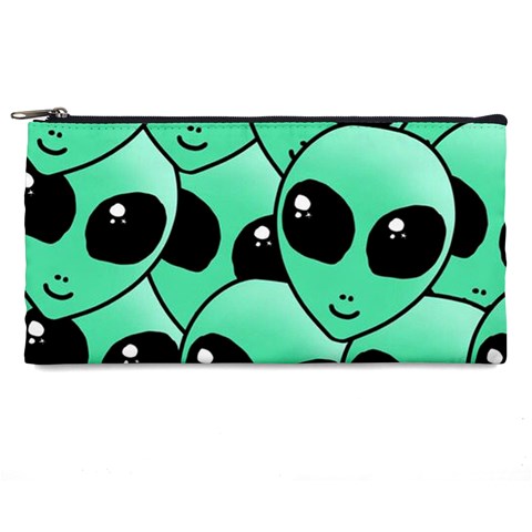 Alien Pattern Pencil Case from ArtsNow.com Front