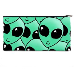 Alien Pattern Pencil Case from ArtsNow.com Back