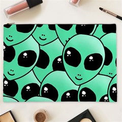 Alien Pattern Cosmetic Bag (XXL) from ArtsNow.com Front