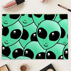 Alien Pattern Cosmetic Bag (XXL) from ArtsNow.com Front