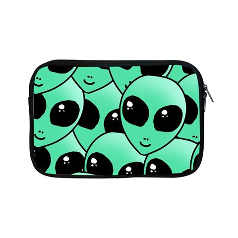Alien Pattern Apple iPad Mini Zipper Case from ArtsNow.com Front