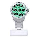 Alien Pattern Plastic Nurses Watch