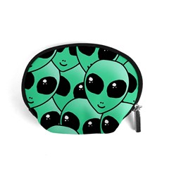 Alien Pattern Accessory Pouch (Small) from ArtsNow.com Front