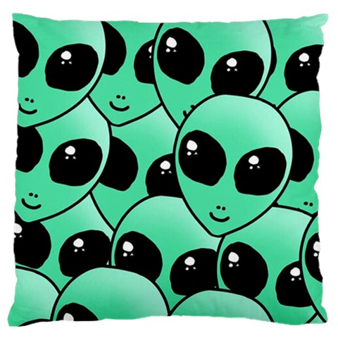 Alien Pattern Standard Flano Cushion Case (Two Sides) from ArtsNow.com Front