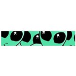 Alien Pattern Flano Scarf (Small)