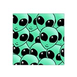 Alien Pattern Satin Bandana Scarf
