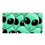 Alien Pattern Satin Wrap