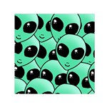 Alien Pattern Small Satin Scarf (Square)