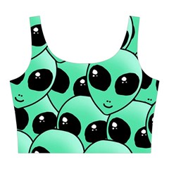 Alien Pattern Midi Sleeveless Dress from ArtsNow.com Top Front