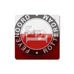 Feyenoord Rotterdam football club FC Logo Magnet (Square)