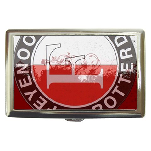 Feyenoord Rotterdam football club FC Logo Cigarette Money Case from ArtsNow.com Front