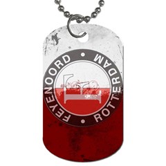 Feyenoord Rotterdam football club FC Logo Dog Tag (Two Sides) from ArtsNow.com Back