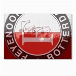 Feyenoord Rotterdam football club FC Logo Postcard 4 x 6  (Pkg of 10)