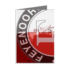 Feyenoord Rotterdam football club FC Logo Mini Greeting Cards (Pkg of 8) from ArtsNow.com Right