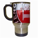 Feyenoord Rotterdam football club FC Logo Travel Mug (White)