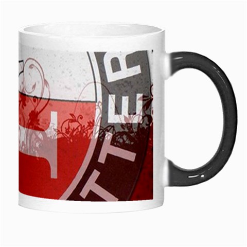 Feyenoord Rotterdam football club FC Logo Morph Mug from ArtsNow.com Right