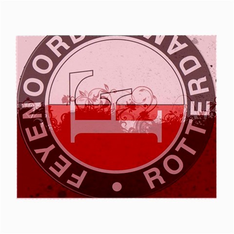 Feyenoord Rotterdam football club FC Logo Small Glasses Cloth from ArtsNow.com Front