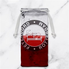 Feyenoord Rotterdam football club FC Logo Jewelry Bag from ArtsNow.com Front