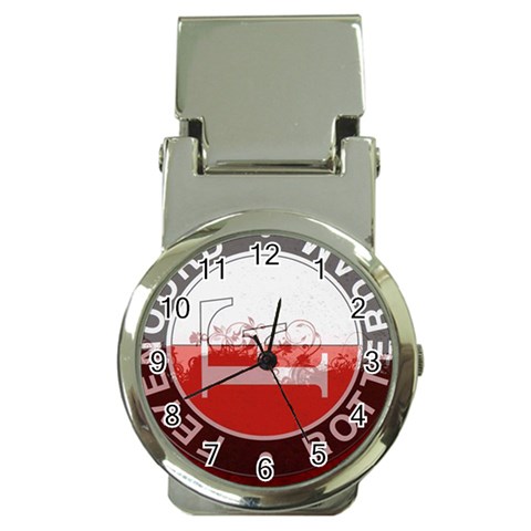 Feyenoord Rotterdam football club FC Logo Money Clip Watch from ArtsNow.com Front