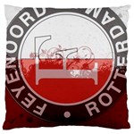 Feyenoord Rotterdam football club FC Logo Large Cushion Case (Two Sides)