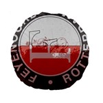 Feyenoord Rotterdam football club FC Logo Standard 15  Premium Round Cushion 