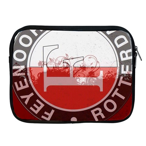 Feyenoord Rotterdam football club FC Logo Apple iPad 2/3/4 Zipper Case from ArtsNow.com Front