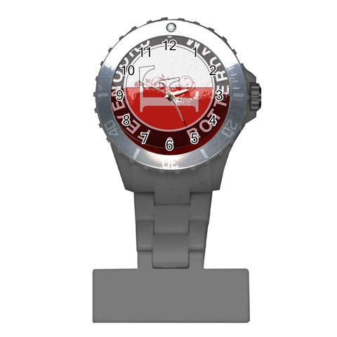 Feyenoord Rotterdam football club FC Logo Plastic Nurses Watch from ArtsNow.com Front