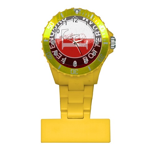 Feyenoord Rotterdam football club FC Logo Plastic Nurses Watch from ArtsNow.com Front