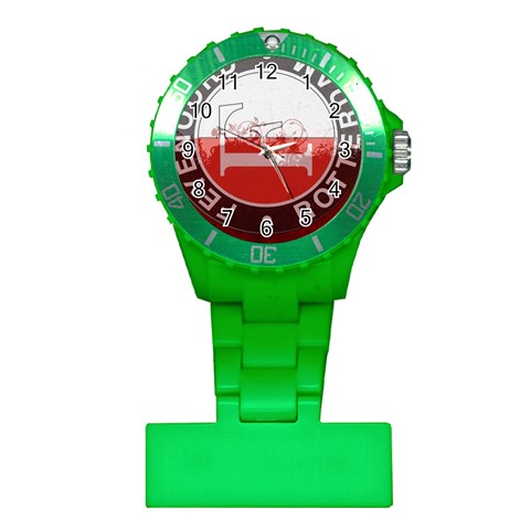 Feyenoord Rotterdam football club FC Logo Plastic Nurses Watch from ArtsNow.com Front
