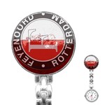 Feyenoord Rotterdam football club FC Logo Stainless Steel Nurses Watch