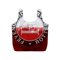 Feyenoord Rotterdam football club FC Logo Full Print Recycle Bag (S) from ArtsNow.com Back