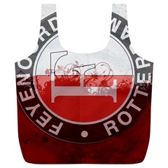 Feyenoord Rotterdam football club FC Logo Full Print Recycle Bag (XL) from ArtsNow.com Back